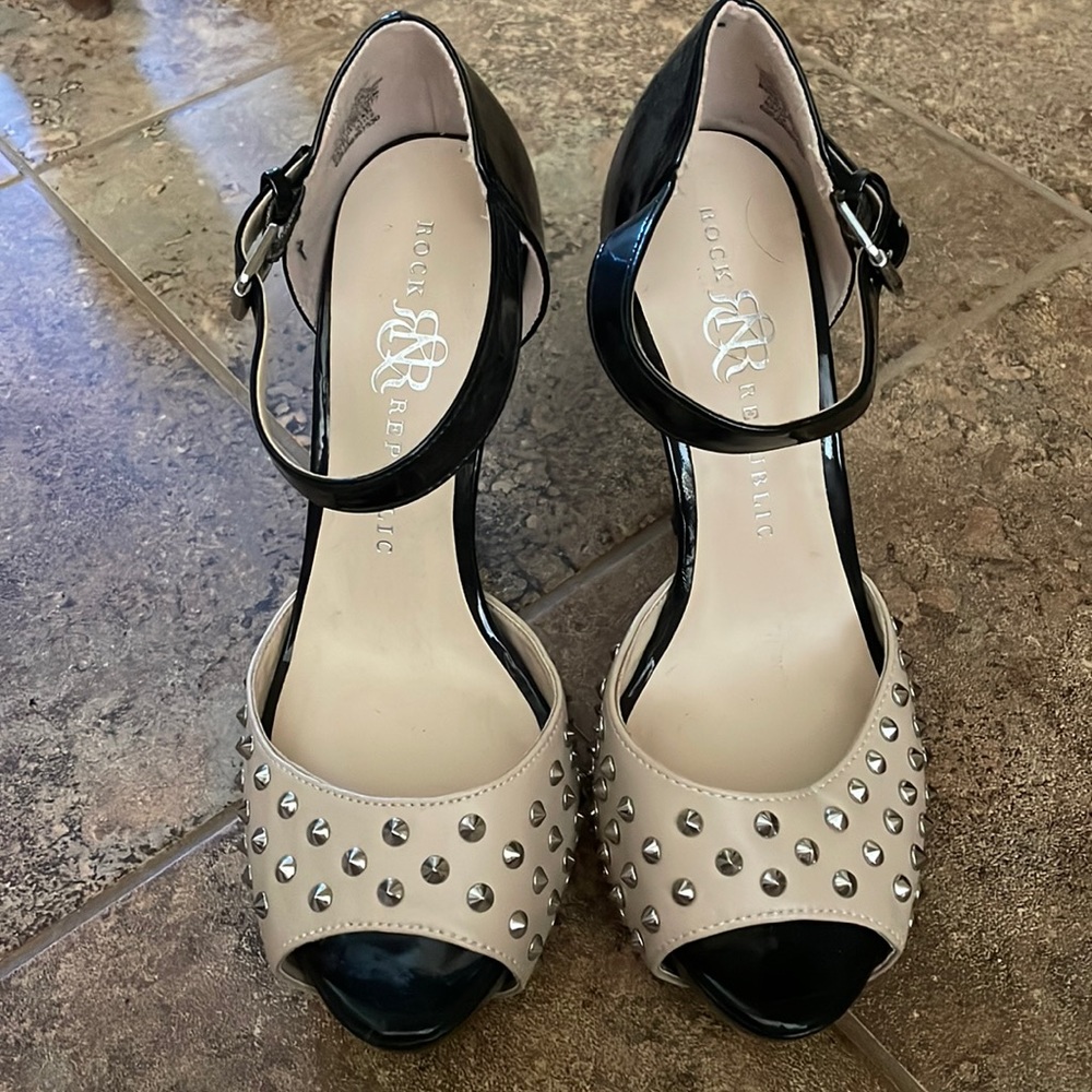 Rock Republic studded heels